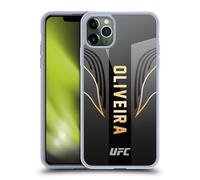 Head Case Designs Officially Licensed UFC Fighter Kit Charles Oliveira Soft Gel Case [Military Grade Protection] Compatible With Apple iPhone 11 Pro Max