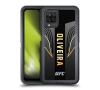 Head Case Designs Officially Licensed UFC Fighter Kit Charles Oliveira Ultra-Armoured Shockproof Case Compatible With Samsung Galaxy A12 (2020)