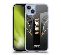Head Case Designs Officially Licensed UFC Graphics Ilia Topuria Gel Case [Military Grade Protection] Compatible with Apple iPhone 14 Plus and Compatible with MagSafe