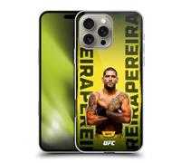 Head Case Designs Officially Licensed UFC Posterized Alex Pereira Hard Back Case Compatible With Apple iPhone 16 Pro Max