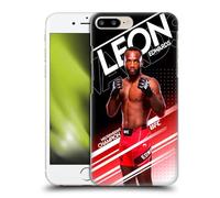 Head Case Designs Officially Licensed UFC Typography Leon Edwards Hard Back Case Compatible With Apple iPhone 7 Plus/iPhone 8 Plus