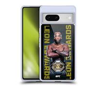 Head Case Designs Officially Licensed UFC Welterweight Champion Leon Edwards Gel Case [Military Grade Protection] Compatible With Google Pixel 7