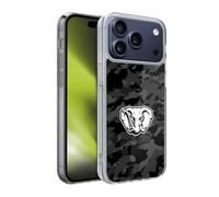 Head Case Designs Officially Licensed University Of Alabama UA Camou Mono The University Of Alabama Art Gel Case [Military Grade Protection] Compatible With Apple iPhone 17 Pro