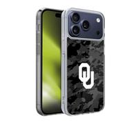 Head Case Designs Officially Licensed University of Oklahoma OU Camou Mono The University Of Oklahoma Art Gel Case [Military Grade Protection] Compatible With Apple iPhone 17 Pro