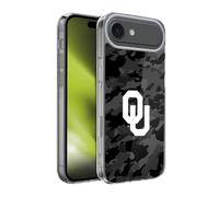 Head Case Designs Officially Licensed University of Oklahoma OU Camou Mono The University Of Oklahoma Art Gel Case [Military Grade Protection] Compatible With Apple iPhone 17 Air