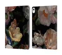Head Case Designs Officially Licensed UtArt Botanical Beauty Antique Flowers Leather Wallet Case Compatible With Apple iPad Air 13 2024/2025