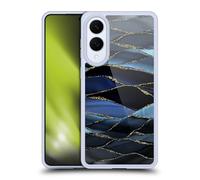 Head Case Designs Officially Licensed UtArt Deep Sparkle Waves Dark Night Marble Gel Case [Military Grade Protection] Compatible With Samsung Galaxy S25 Edge