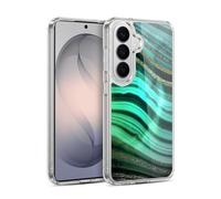 Head Case Designs Officially Licensed UtArt Glitter Gradient Malachite Emerald Gel Case [Military Grade Protection] Compatible with Samsung Galaxy S26 and Compatible with MagSafe