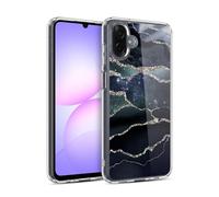 Head Case Designs Officially Licensed UtArt Silver Midnight Sky Dark Night Marble Gel Case [Military Grade Protection] Compatible With Samsung Galaxy A07 4G