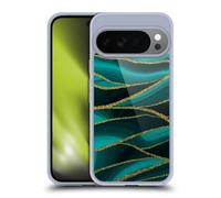 Head Case Designs Officially Licensed UtArt Turquoise Shimmers Malachite Emerald Gel Case [Military Grade Protection] Compatible with Google Pixel 10 and Compatible with MagSafe