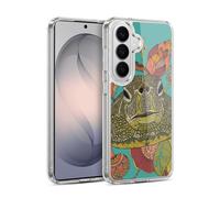 Head Case Designs Officially Licensed Valentina Turtle Nature and Floral Gel Case [Military Grade Protection] Compatible with Samsung Galaxy S26 Plus and Compatible with MagSafe
