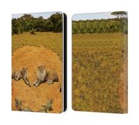 Head Case Designs Officially Licensed Vincent Hie A Lion Happiness Key Art Leather Wallet Case Compatible With Amazon Kindle 11th Gen (2024)