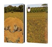 Head Case Designs Officially Licensed Vincent Hie A Lion Happiness Key Art Leather Wallet Case Compatible With Apple iPad mini (2021/2024)