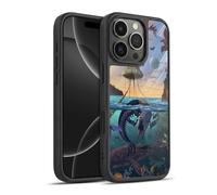 Head Case Designs Officially Licensed Vincent Hie Alien World Key Art Gel Armour Case [Military Grade Protection] Compatible With Apple iPhone 16 Pro