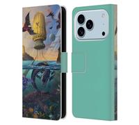 Head Case Designs Officially Licensed Vincent Hie Alien World Key Art Leather Wallet Case Compatible With Apple iPhone 17 Pro