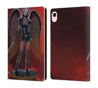 Head Case Designs Officially Licensed Vincent Hie Angel Of Vengeance Graphics Leather Wallet Case Compatible With Apple iPad mini (2021/2024)