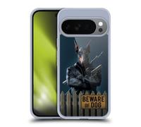 Head Case Designs Officially Licensed Vincent Hie Beware Of Dog Canidae Gel Case [Military Grade Protection] Compatible with Google Pixel 10 and Compatible with MagSafe