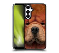 Head Case Designs Officially Licensed Vincent Hie Chow Big Face Dogs Gel Armour Case [Military Grade Protection] Compatible With Samsung Galaxy A16 5G