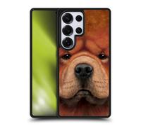 Head Case Designs Officially Licensed Vincent Hie Chow Big Face Dogs Gel Armour Case [Military Grade Protection] Compatible With Samsung Galaxy S25 Ultra