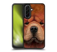 Head Case Designs Officially Licensed Vincent Hie Chow Big Face Dogs Gel Armour Case [Military Grade Protection] Compatible With Samsung Galaxy A36 5G