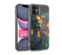 Head Case Designs Officially Licensed Vincent Hie Clash Titans Dragons Gel Case [Military Grade Protection] Compatible with Apple iPhone 11 and Compatible with MagSafe