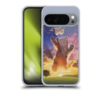 Head Case Designs Officially Licensed Vincent Hie Cloud Kitten Sunset Felidae Gel Case [Military Grade Protection] Compatible with Google Pixel 10 and Compatible with MagSafe