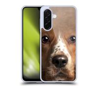 Head Case Designs Officially Licensed Vincent Hie Cocker Spaniel Big Face Dogs Gel Case [Military Grade Protection] Compatible With Samsung Galaxy A26 5G