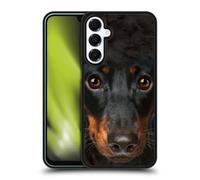 Head Case Designs Officially Licensed Vincent Hie Dachshund Big Face Dogs Gel Armour Case [Military Grade Protection] Compatible With Samsung Galaxy A16 5G