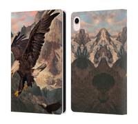 Head Case Designs Officially Licensed Vincent Hie Eagle Strike Key Art Leather Wallet Case Compatible With Apple iPad mini (2021/2024)