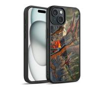 Head Case Designs Officially Licensed Vincent Hie Eruption Key Art Gel Armour Case [Military Grade Protection] Compatible With Apple iPhone 15