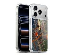 Head Case Designs Officially Licensed Vincent Hie Eruption Key Art Gel Case [Military Grade Protection] Compatible with Apple iPhone 17 Pro and Compatible with MagSafe