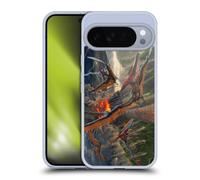 Head Case Designs Officially Licensed Vincent Hie Eruption Key Art Gel Case [Military Grade Protection] Compatible with Google Pixel 10 Pro XL and Compatible with MagSafe