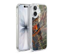 Head Case Designs Officially Licensed Vincent Hie Eruption Key Art Gel Case [Military Grade Protection] Compatible with Apple iPhone 17 and Compatible with MagSafe