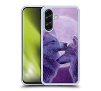 Head Case Designs Officially Licensed Vincent Hie Loving Wolves Canidae Gel Case [Military Grade Protection] Compatible With Samsung Galaxy A56 5G