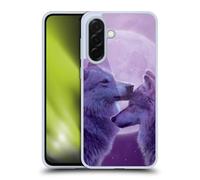 Head Case Designs Officially Licensed Vincent Hie Loving Wolves Canidae Gel Case [Military Grade Protection] Compatible With Samsung Galaxy A36 5G