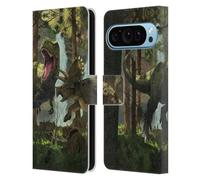 Head Case Designs Officially Licensed Vincent Hie Protection Key Art Leather Wallet Case Compatible With Google Pixel 9 / Pixel 9 Pro