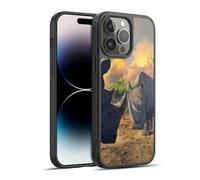 Head Case Designs Officially Licensed Vincent Hie Rhino Stand Off Key Art Gel Armour Case [Military Grade Protection] Compatible With Apple iPhone 14 Pro Max