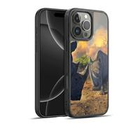 Head Case Designs Officially Licensed Vincent Hie Rhino Stand Off Key Art Gel Armour Case [Military Grade Protection] Compatible With Apple iPhone 16 Pro Max
