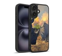 Head Case Designs Officially Licensed Vincent Hie Rhino Stand Off Key Art Gel Armour Case [Military Grade Protection] Compatible With Apple iPhone 16