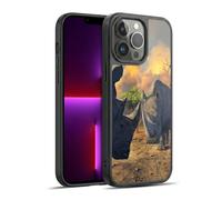Head Case Designs Officially Licensed Vincent Hie Rhino Stand Off Key Art Gel Armour Case [Military Grade Protection] Compatible With Apple iPhone 13 Pro Max