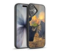 Head Case Designs Officially Licensed Vincent Hie Rhino Stand Off Key Art Gel Armour Case [Military Grade Protection] Compatible With Apple iPhone 17