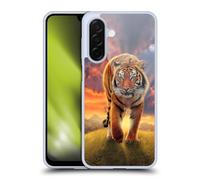 Head Case Designs Officially Licensed Vincent Hie Rising Tiger Felidae Gel Case [Military Grade Protection] Compatible With Samsung Galaxy A26 5G