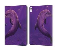 Head Case Designs Officially Licensed Vincent Hie Sea Of Hearts Animals Leather Wallet Case Compatible With Apple iPad Air 13 2024/2025