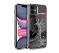 Head Case Designs Officially Licensed Vincent Hie Time Is Up Skulls Gel Case [Military Grade Protection] Compatible with Apple iPhone 11 and Compatible with MagSafe