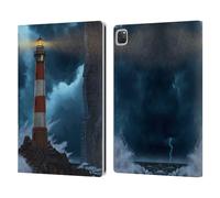 Head Case Designs Officially Licensed Vincent Hie Unbreakable Graphics Leather Wallet Case Compatible With Apple iPad Pro 12.9 2020/2021/2022