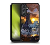 Head Case Designs Officially Licensed Vincent Hie Unicorns On The Beach Key Art Gel Armour Case [Military Grade Protection] Compatible With Samsung Galaxy A54 5G