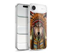 Head Case Designs Officially Licensed Vincent Hie Wolf Spirit Chief Canidae Gel Case [Military Grade Protection] Compatible with Apple iPhone 17 Air and Compatible with MagSafe