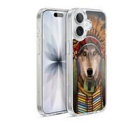 Head Case Designs Officially Licensed Vincent Hie Wolf Spirit Chief Canidae Gel Case [Military Grade Protection] Compatible with Apple iPhone 17 and Compatible with MagSafe