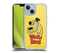 Head Case Designs Officially Licensed Wacky Races Muttley Classic Gel Case [Military Grade Protection] Compatible with Apple iPhone 14 and Compatible with MagSafe