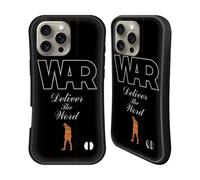 Head Case Designs Officially Licensed War Deliver The World Graphics Hybrid Case Compatible With Apple iPhone 16 Pro Max